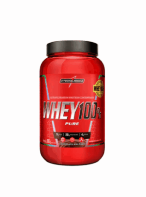 100% Whey 900g  POTE INTEGRALMEDICA - Chocolate