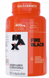 Fire Black 60 Caps Max Titanium