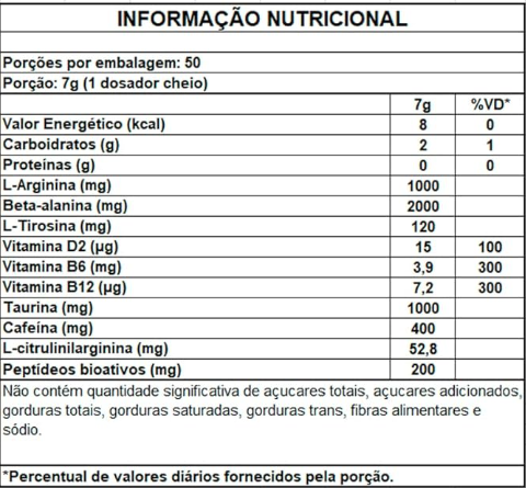 Insane Clown - 350g Blue Vanilla - Demons Lab - Imagem 2