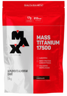 Mass Titanium Refil 3Kg - Chocolate Max Titanium
