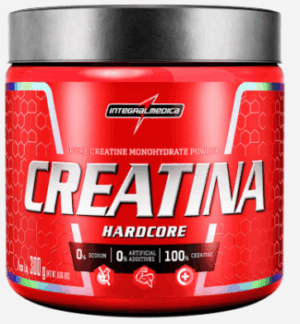 Creatina 100% Pura 300g Hardcore Monohidratada