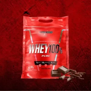 100% Whey 900g Refil – Integralmedica – Chocolate