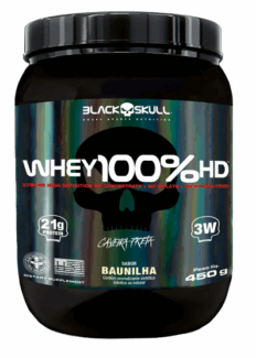 Whey Baunilha100% HD Refil 450G - (Pote)