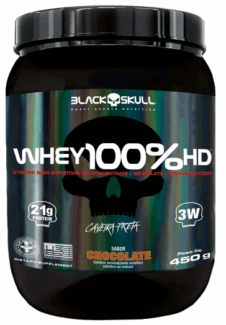 Whey Chocolate 100% HD Refil 450G - (Pote)